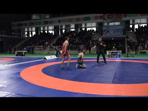 1/2 final GR - 82 kg: İsmayıl Rzayev - Fərid Zeynalabdinov