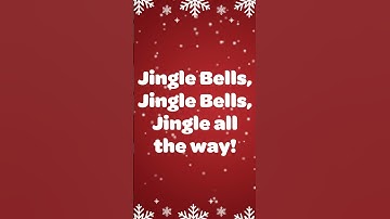 Thumbnail of Jingle Bells Christmas Song SING ALONG Merry Christmas 🎵🎄 #shorts #christmassong
