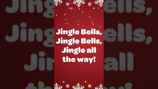 Jingle Bells Christmas Song SING ALONG Merry Christmas 🎵🎄 #shorts #christmassong