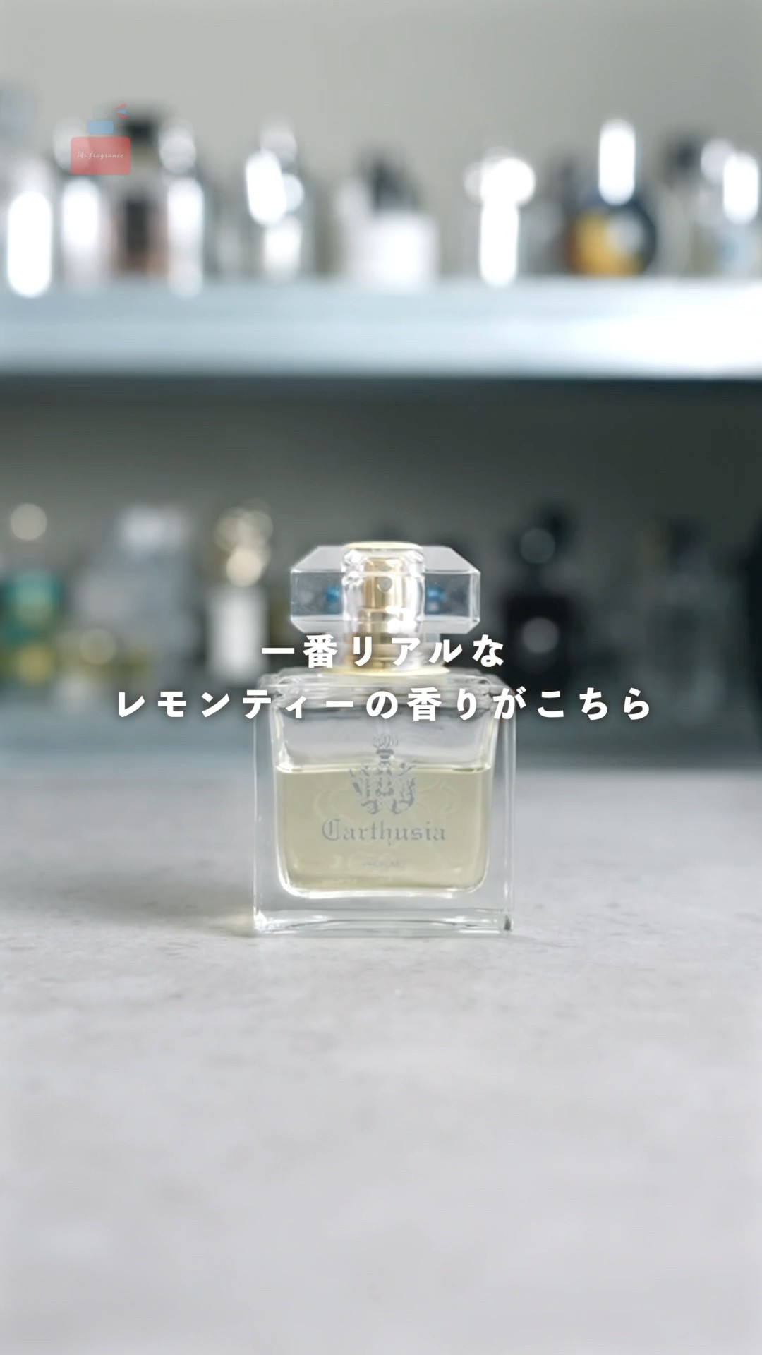 レモンティーの香り】カルトゥージアのメディテラネオを紹介 #香水