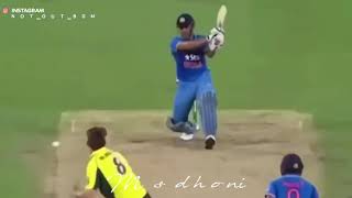 ?M  S  Dhoni Mass whatsapp status in tamil On Thala Bgm Mix. // Amhi Gavakari