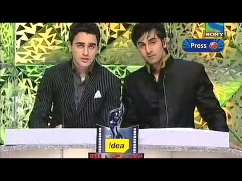 54 Filmfare Awards 2009 Ranbir Kapoor Imran Khan Part 2