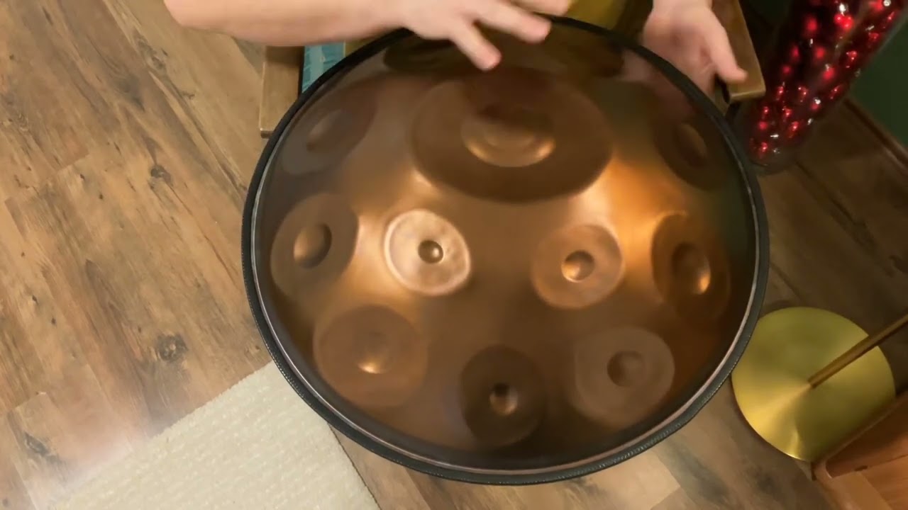 Handpan D Kurd 13+1 in Ember