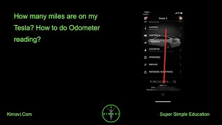 How many miles are on my Tesla? How to do Odometer reading? How To Find Miles Driven On Tesla Odometer Easy Tutorial