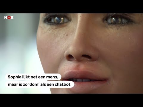 ROBOTICS: Robot Sophia lijkt op een mens maar, haar intelligentie laat te wensen over