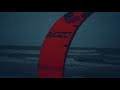 Allueg films una sesin kitesurf en pinamar  argentina 10 abril 2021