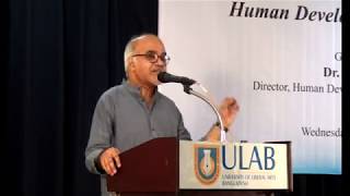 CES Leadership Talk : Human Development for Everyone by Dr. Selim Jahan