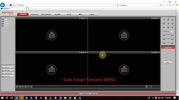 HOW TO CONFIGURE DDNS - CP PLUS