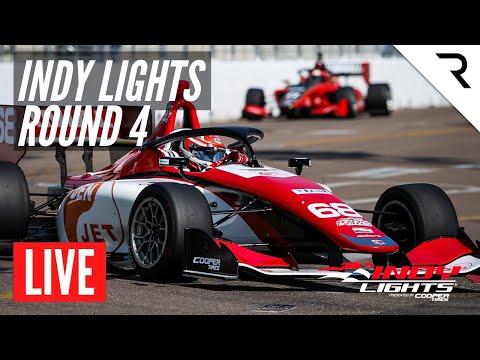 2021 Indy Lights Race 4 - Live, full race