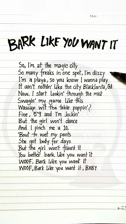 Sir Mix-A-Lot - Bark Like You Want It (Lyrics) Pt. 2 🎺        #sirmixalot #barklikeyouwantit #lyrics