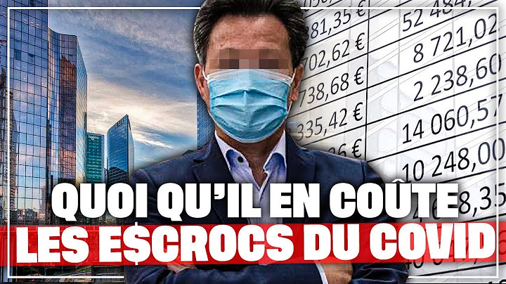 Quoi qu’il en coûte : enquête sur les escrocs du C0VID