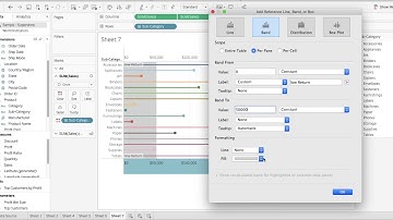 Tableau Tutorial | Add reference lines | Marks card usage |Beginner |Part 3