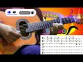 Te Extraño Bertín y Lalo - Tutorial - Requinto - Tablaturas - #guitarra #tutorial