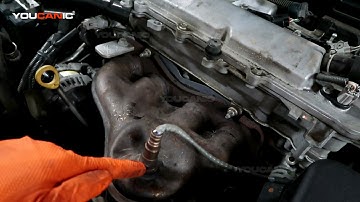 2012-2017 Toyota Camry XV50 Code Reading O2 Sensor Replacement