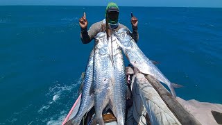 (Guerreiros Do Mar) 4 PEIXES GIGANTES, CAMURUPINS DE 70 KG E MUITA LUTA DO PESCADOR COM OS PEIXES