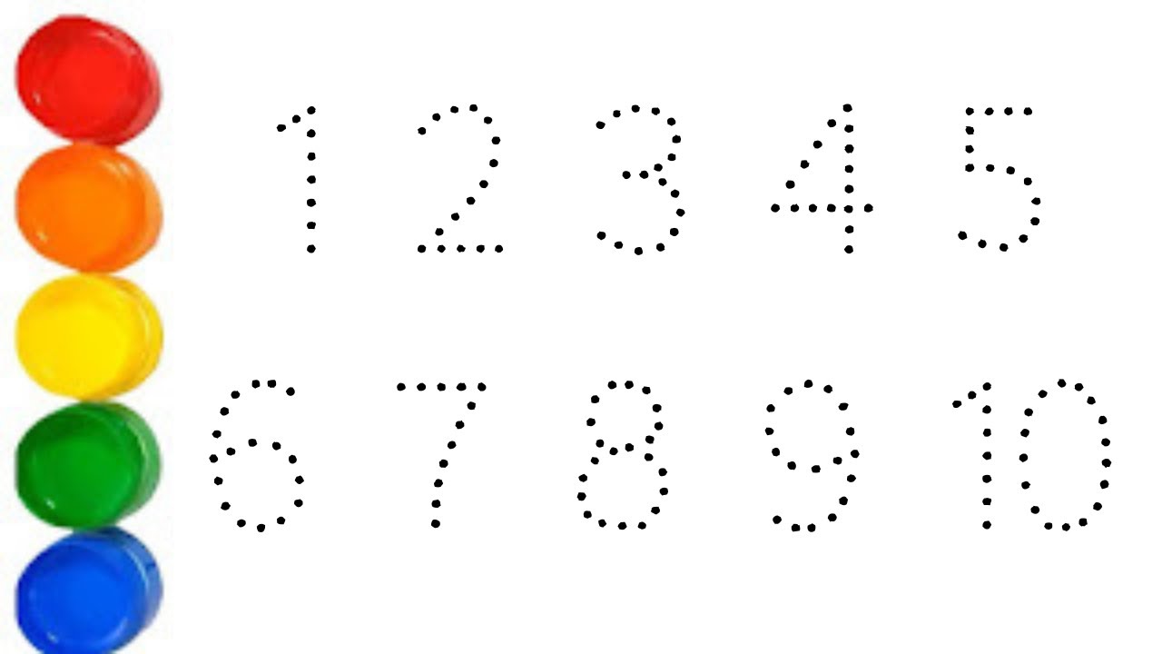 Wordwall numbers 1 10