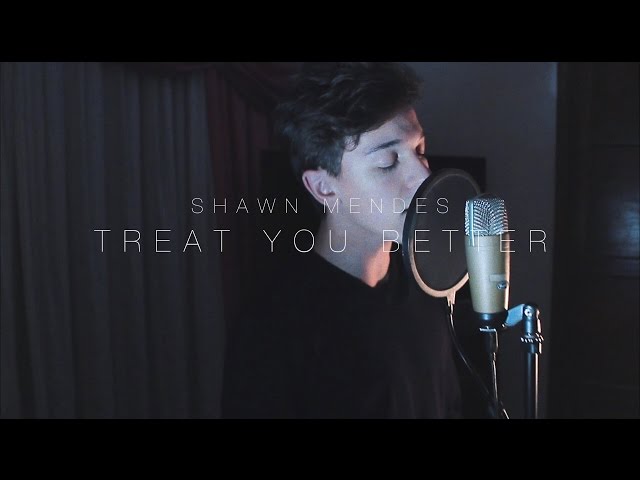 Shawn Mendes - Treat You Better (José Audisio Cover) class=