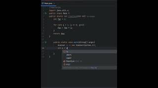 Write a java code to find factorial by functions | Java | Easy coding functions java coding best