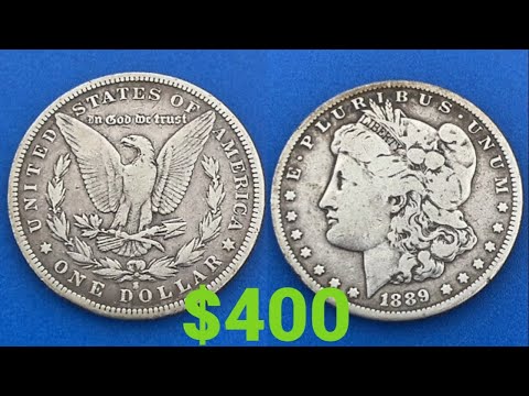 US 1889 ONE DOLLAR COIN S VALUE + REVIEW Silver Morgan Dollar