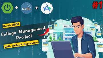 College Management System || Spring Boot Entity relationship #springboot #androidapp #college 