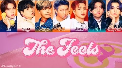[Req 52]How Would BTS sing The Feels by TWICE?{Color Coded Lyrics Eng}|Moonlight•k|