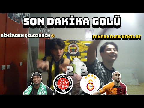 KARAGÜMRÜK 2 3 GALATASARAY MAÇINI FANATİK FENERBAHÇELİLER İZLİYOR  !