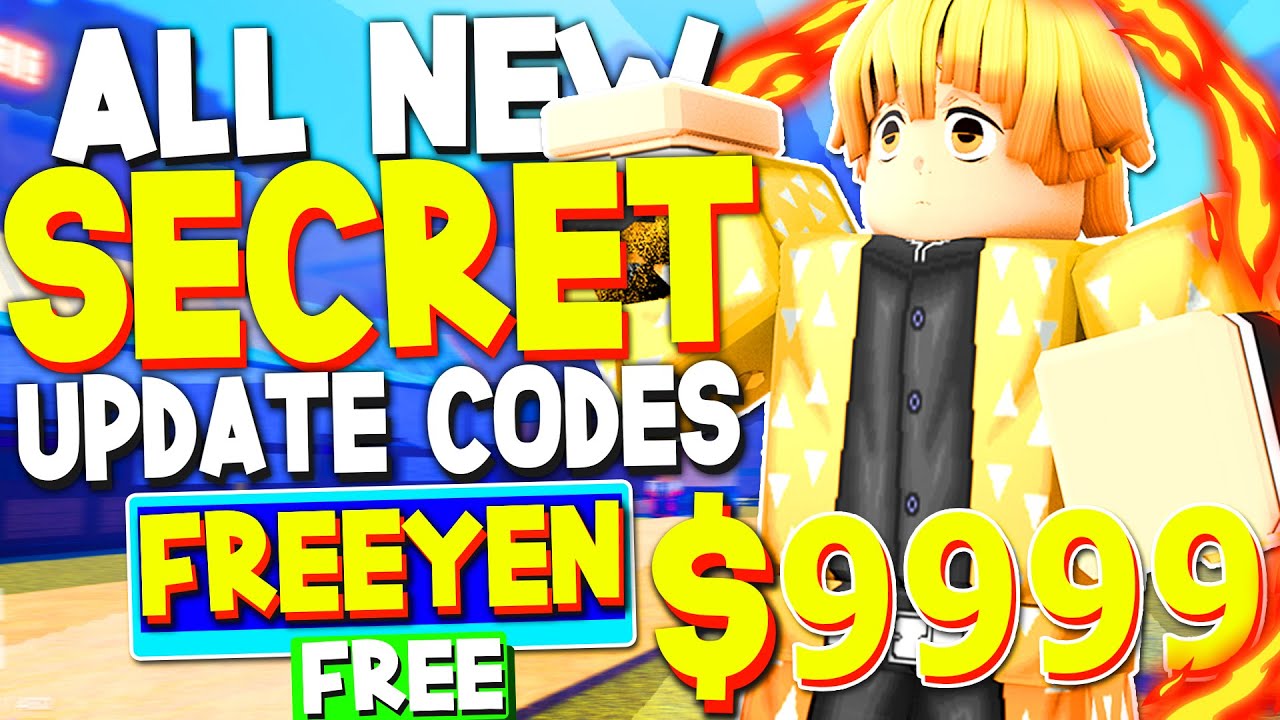 ALL NEW *SECRET* UPDATE CODES in SLAYERS UNLEASHED CODES! (Roblox Slayers  Unleashed Codes) ROBLOX 