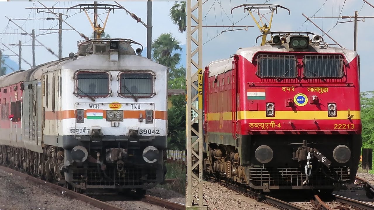 Afternoon Speed Action | OFFLINKS Bhusaval WAP4 +VSKP WAP4 +TKD WAP7 and More | Indian Railways