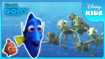 🌎 Exploring the Open Ocean! | Finding Dory | Disney Kids