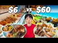 6 vs 60 buffet on a korean island which one is better
