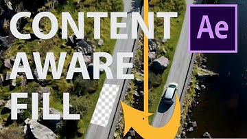 Content Aware Fill Tutorial (After Effects)
