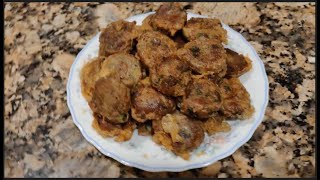 How to make Potato Cakes using leftover mashed potato  / Begedil is  DEEP FRIED POTATO PATTY