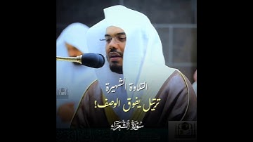 ولا تخزني يوم يبعثون ~ التلاوة الشهيرة للشيخ ياسر الدوسري من سورة الشعراء | تلاوة تفوق الوصف! 🎧🤍.