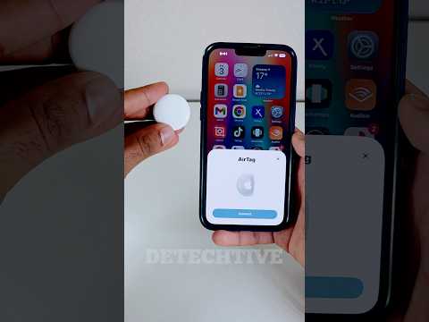 Video How to Connect AirTag to iPhone?! #iphone #connect #airtag #howto #tech #video #2025 #gps #tracker