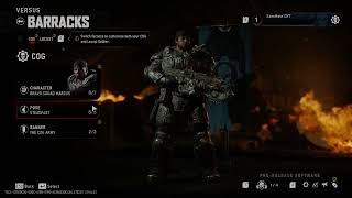 GEARS OF WAR E-DAY BETA ALL VERSUS CHARACTERS AND CUSTOMIZATION