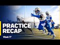 All-In Effort In Preparation For Sunday | Rams Practice Recap Week 17 vs. Giants