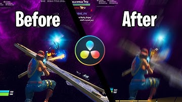 How to add RSMB (Motion Blur) on Fortnite clips on DaVinci Resolve in 2023!! *UPDATE*