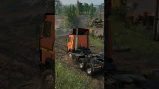 MODS SNOWRUNNER MAZ - 64221 #gametime32 #ets2 #ats #logitech #snowrunner #games #mudranner