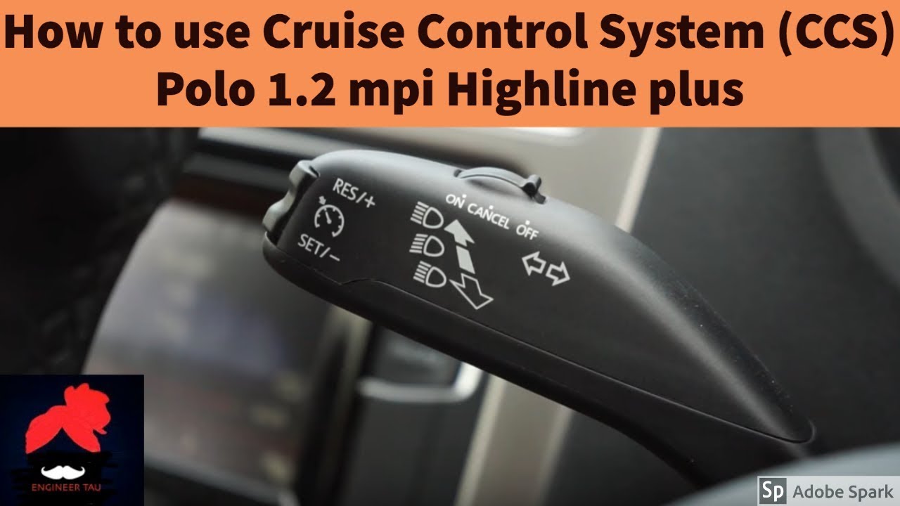 how to set cruise control on polo