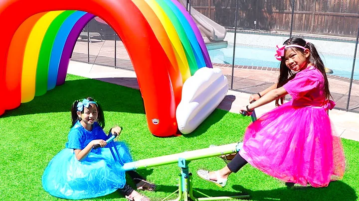 The More We Get Together | Emma & Jannie Pretend Play Nursery Rhymes & Kids Songs