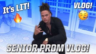 PROM VLOG (2K19) 🤩🕺🏻| DID I WIN PROM KING?👑| BEST DAY OF MY LIFE 🙇🏻‍♂️