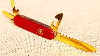 золотой нож Victorinox