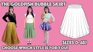 How to Sew A Bubble Skirt With Pattern And Sewing Tutorial!