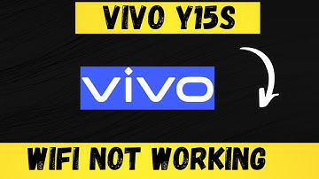 Vivo Y15s Wifi not working probem fixed