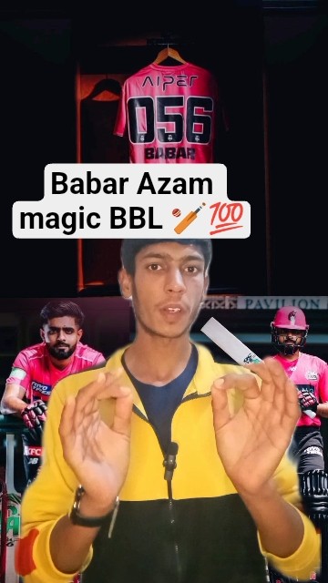 Babar Azam magic BBL or Babar Azam fan stadium Babarajasthan🏏💯 #Shorts# ...