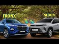new nexon facelift Vs Fronx different | fronx &amp; nexon 2023 different