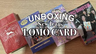 Unboxing New Jeans Lomo card