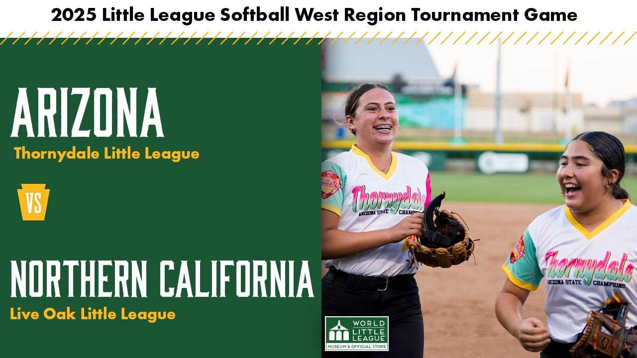 PITCHER'S DUEL, 1-0 WIN Arizona vs Northern California | Little League Softball Regionals 2025 🥎