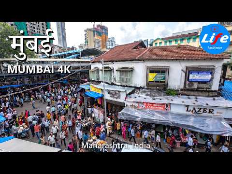 How's Daily Life in Mumbai 🇮🇳 India, Walking Tour 4K
