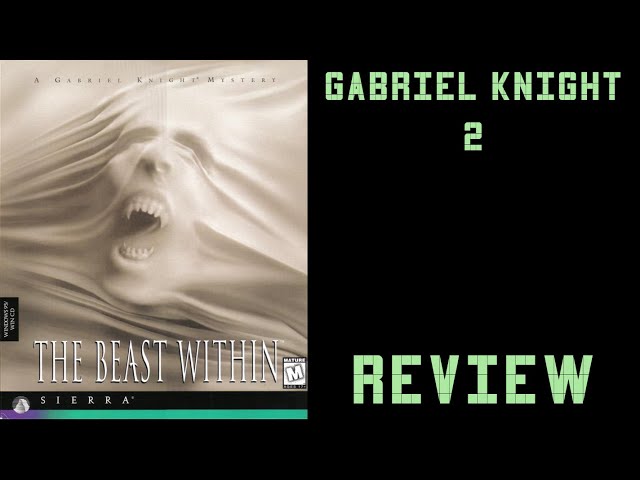 The Beast Within - Gabriel Knight 2 - Big Box FR - PC CD-ROM - Sierra - État TB